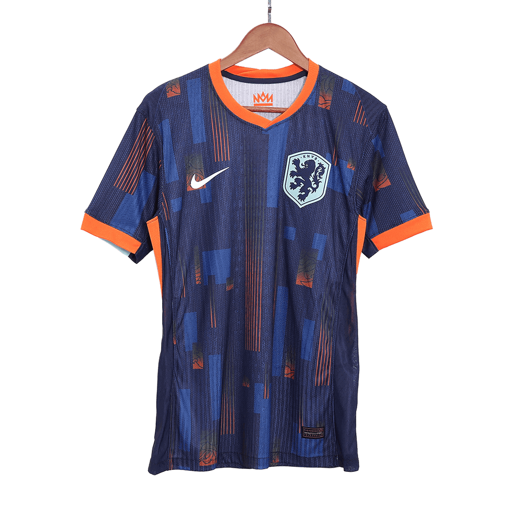 Soccer Kits Authentic Netherlands Away Soccer Jersey Euro 2024
