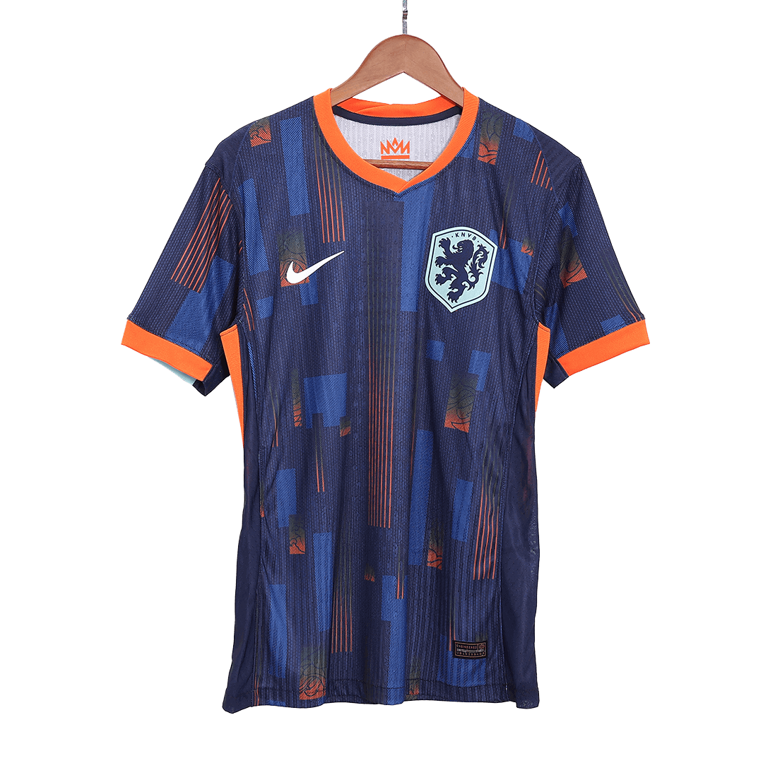 Soccer Kits Authentic Netherlands Away Soccer Jersey Euro 2024