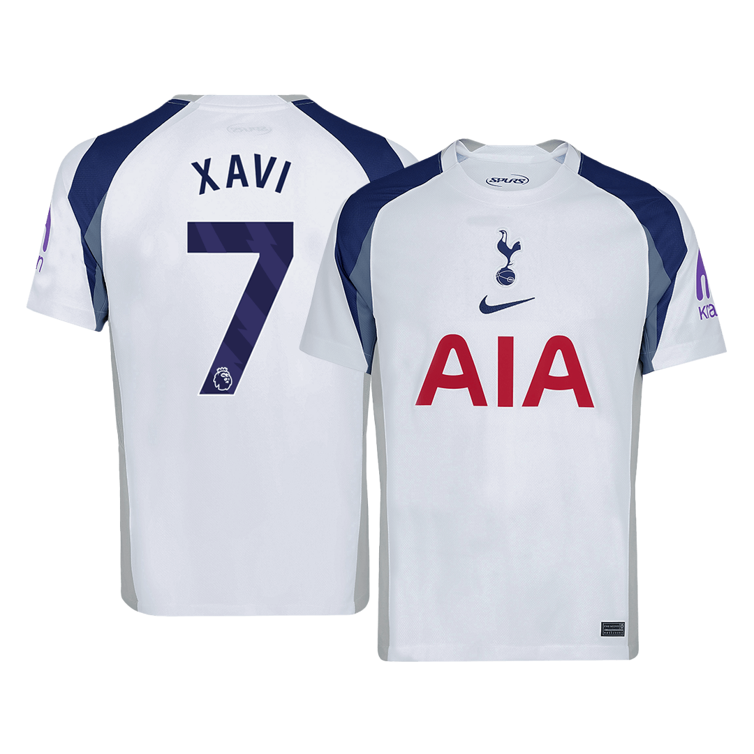 Soccer Kits XAVI #7 Tottenham Hotspur Home Soccer Jersey 2025/26 White