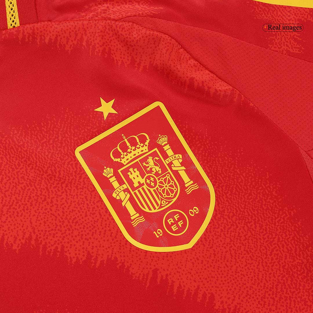 Soccer Kits Authentic Spain Home Soccer Jersey Euro 2024