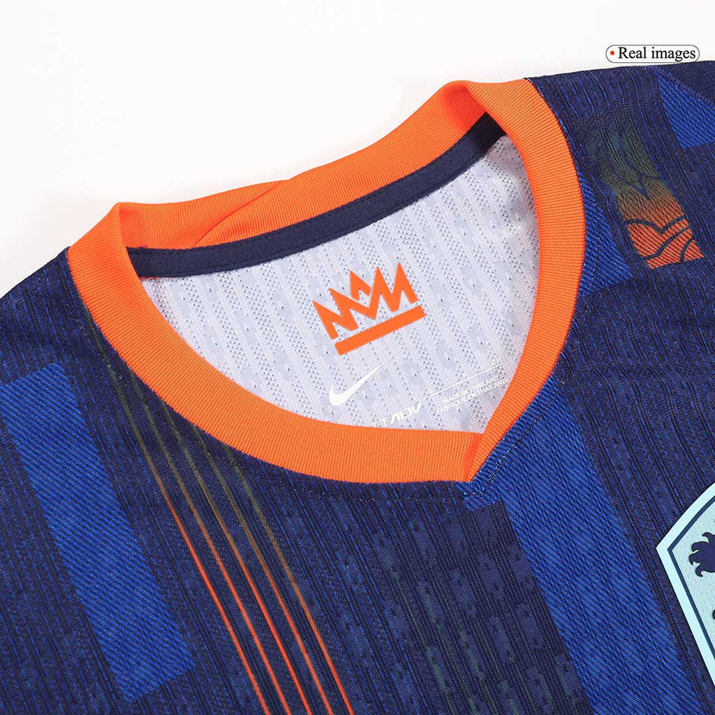 Soccer Kits Authentic Netherlands Away Soccer Jersey Euro 2024