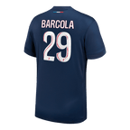 Soccer Kits BARCOLA #29 PSG Home Soccer Jersey 2024/25 Navy
