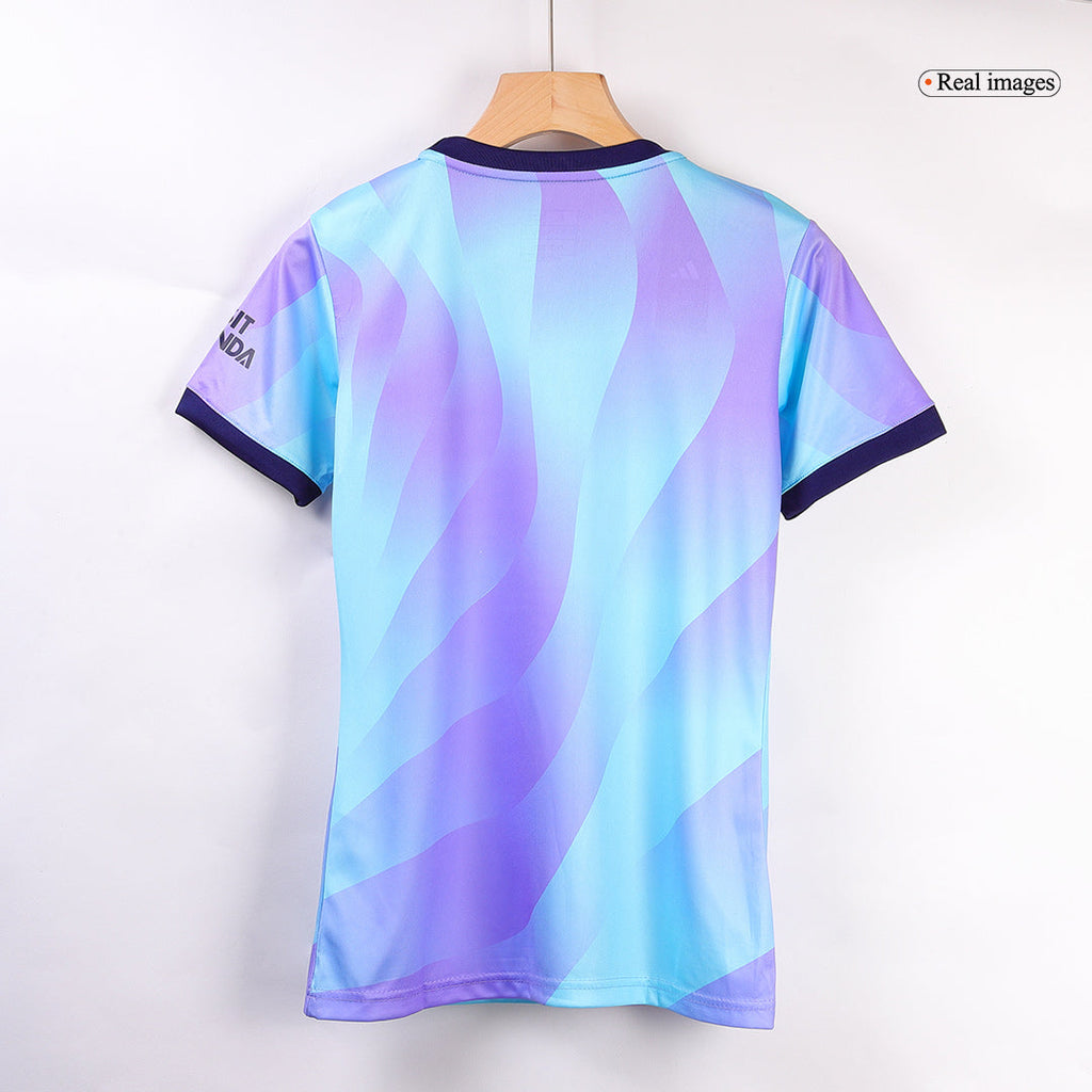 Camiseta de fútbol de visitante del Arsenal para mujer 2024/25