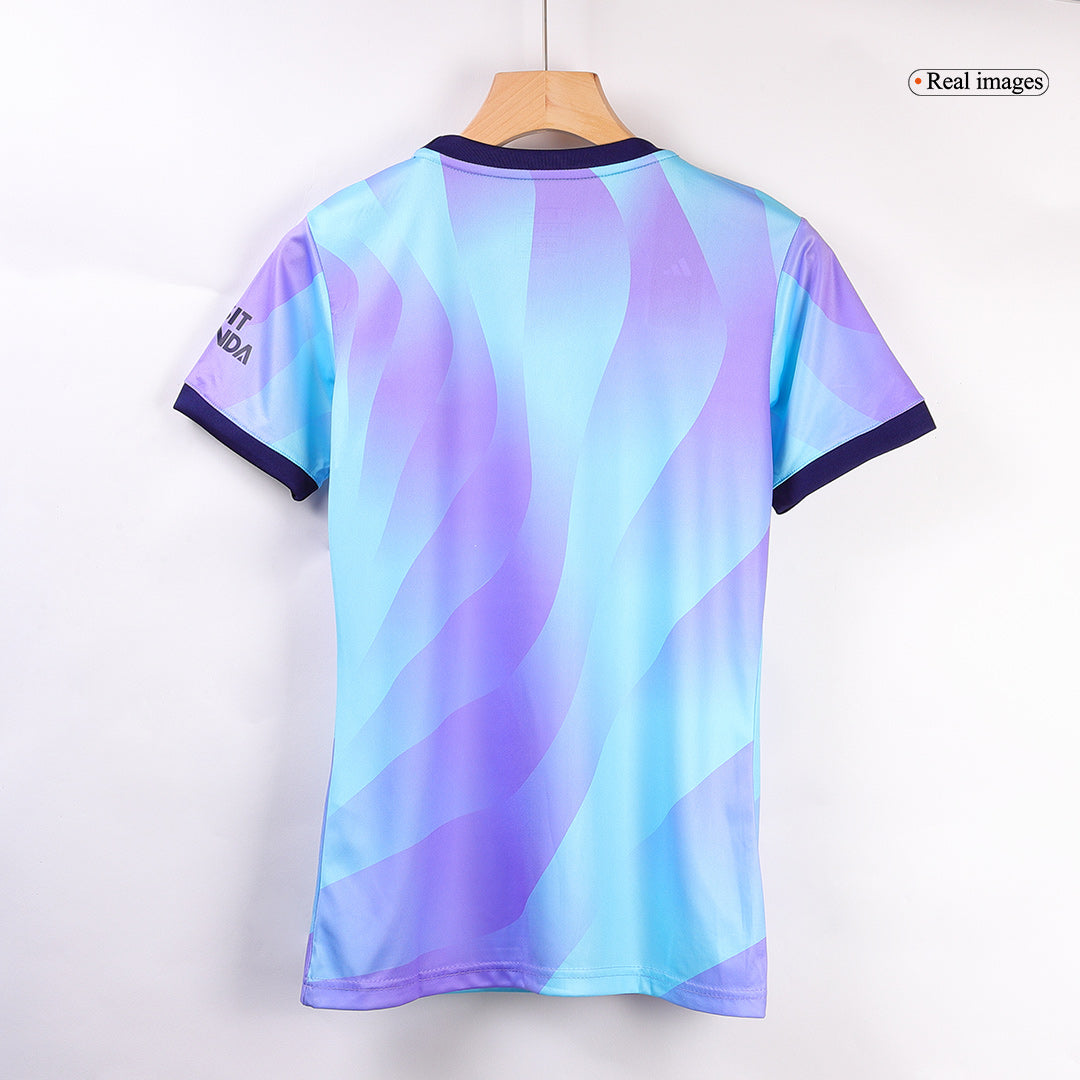 Camiseta de fútbol de visitante del Arsenal para mujer 2024/25