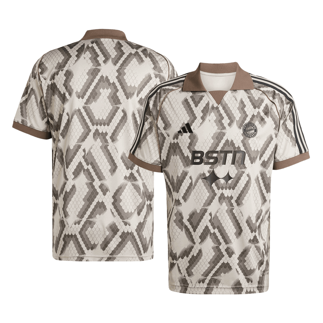 Soccer Kits Bayern Munich X BSTN Soccer Jersey 2024/25 Light Brown