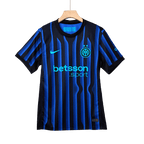 Maillot de football LAUTARO #10 Inter Milan Domicile 2025/26 Bleu et Noir