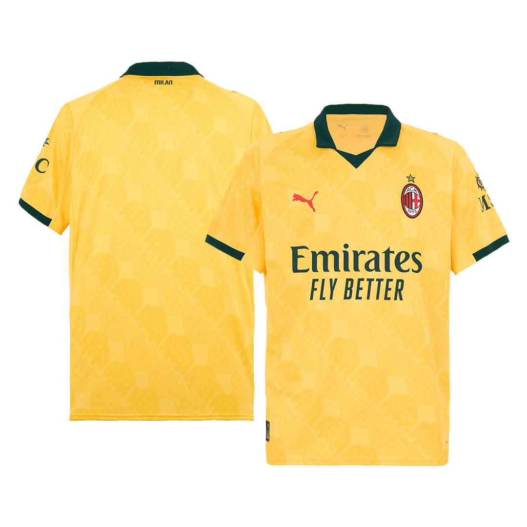 Soccer Kits AC Milan Third Away Soccer Jersey 2025/26 Yellow