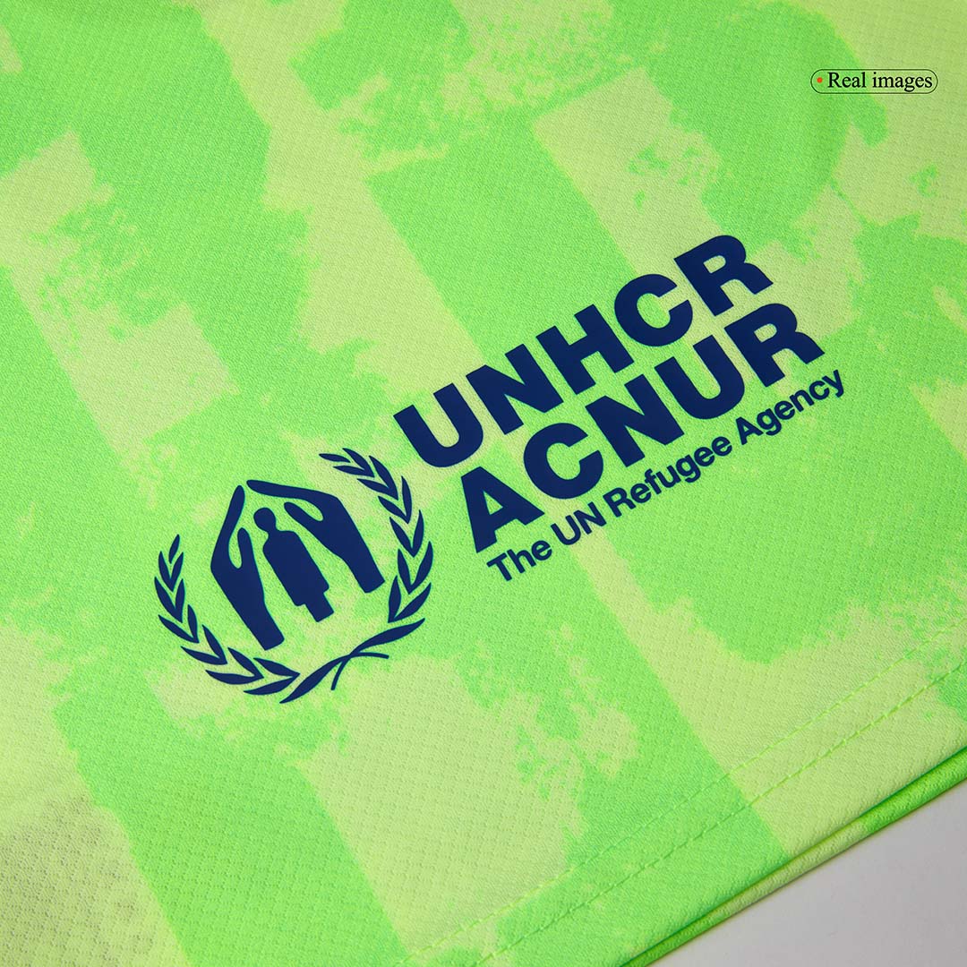 Maillot de football extérieur Barcelone 3e enfant (maillot et short) 2024/25 - UCL (logo Spotify sans texte)