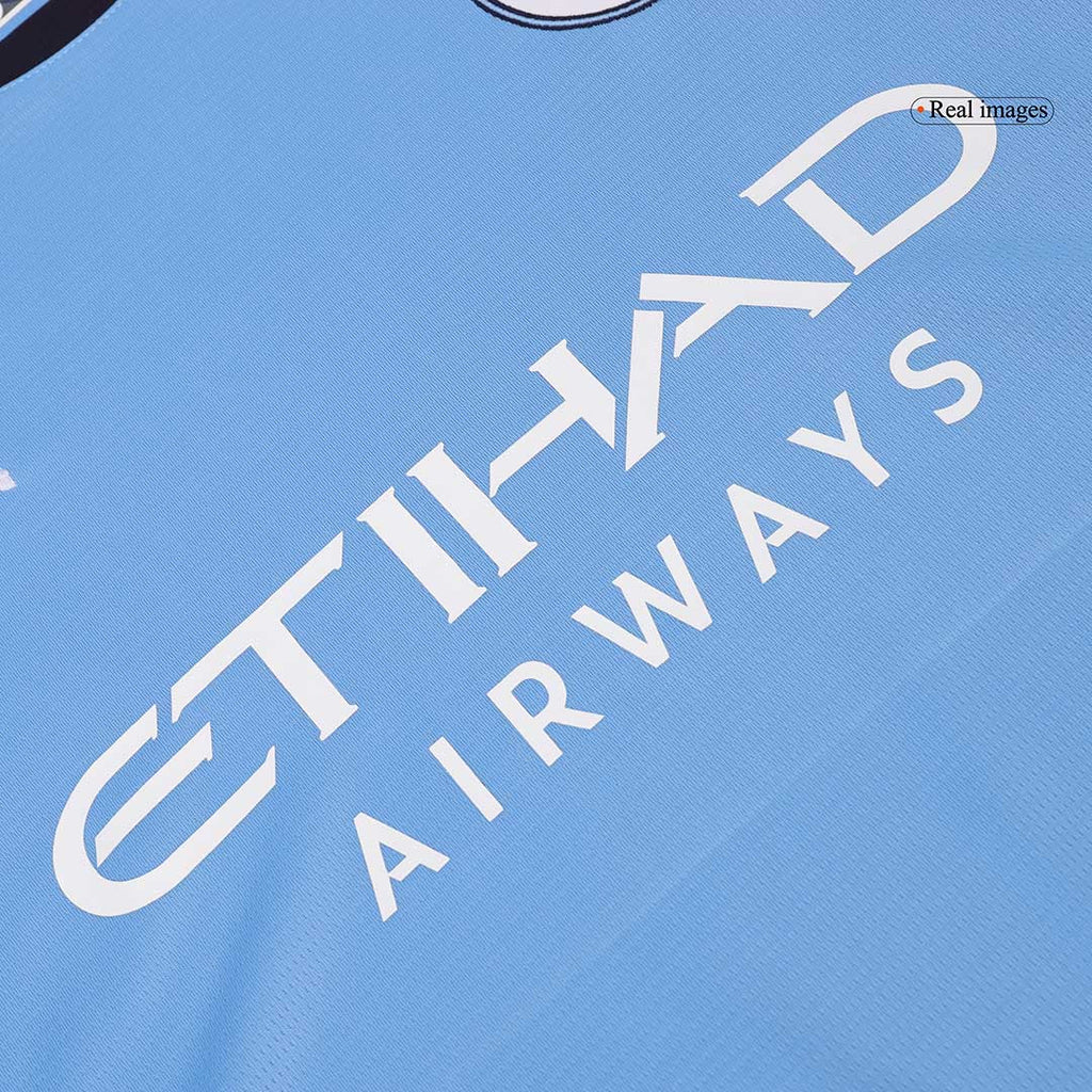 Maillot de football à manches longues Manchester City Domicile 2024/25