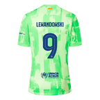 Maillot de football LEWANDOWSKI #9 Barcelone Third Extérieur 2024/25 - UCL