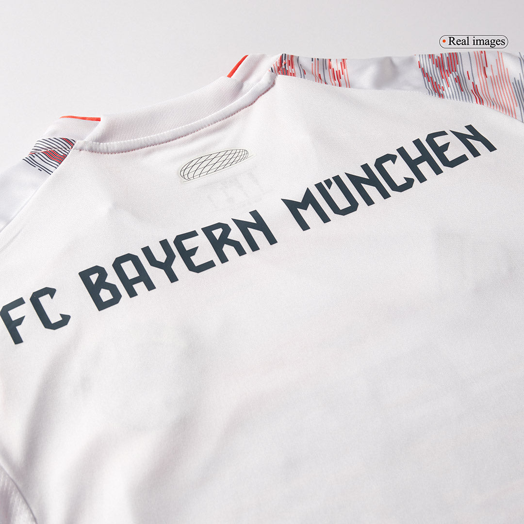 Maillot de football extérieur Bayern Munich MÜLLER #25 2025/26 Blanc