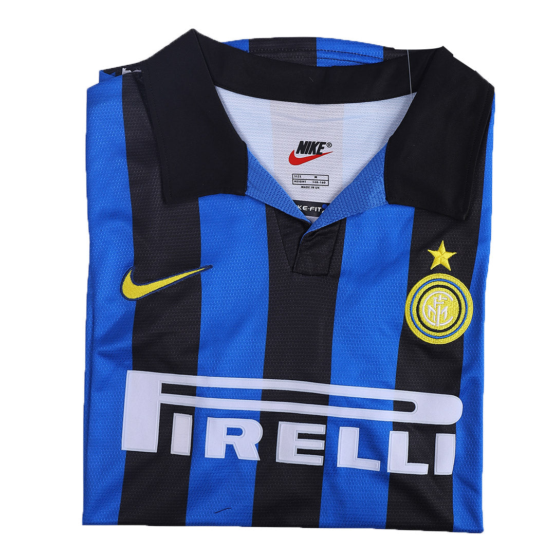 Camiseta de fútbol retro del Inter de Milán 1998/99