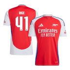 Maillot de football RICE #41 Arsenal Domicile 2024/25 Rouge - UCL