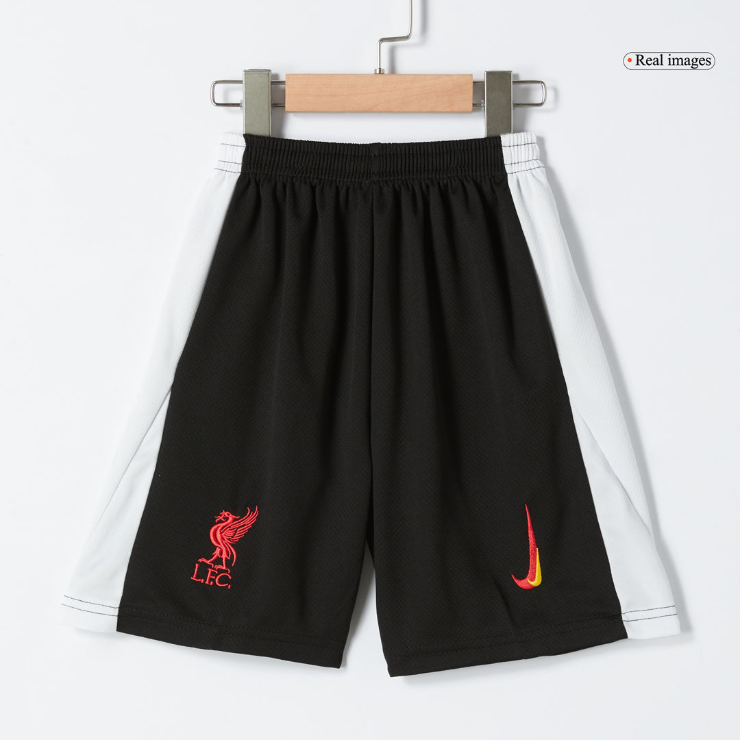 Maillots de football Liverpool pas chers pour enfant, troisième maillot extérieur 2024/25 (maillot + short)