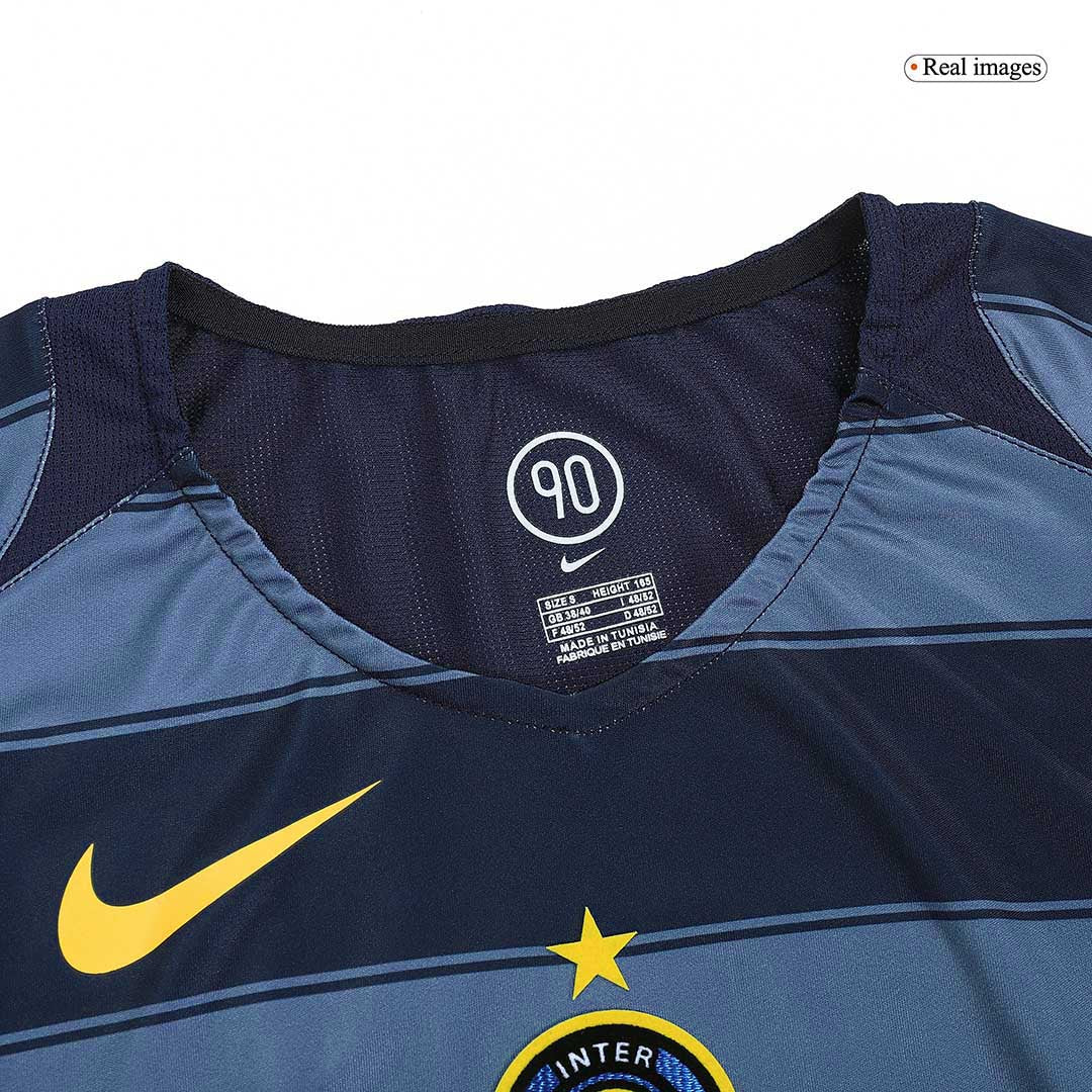 Camiseta de fútbol retro de visitante del Inter de Milán 2004/05