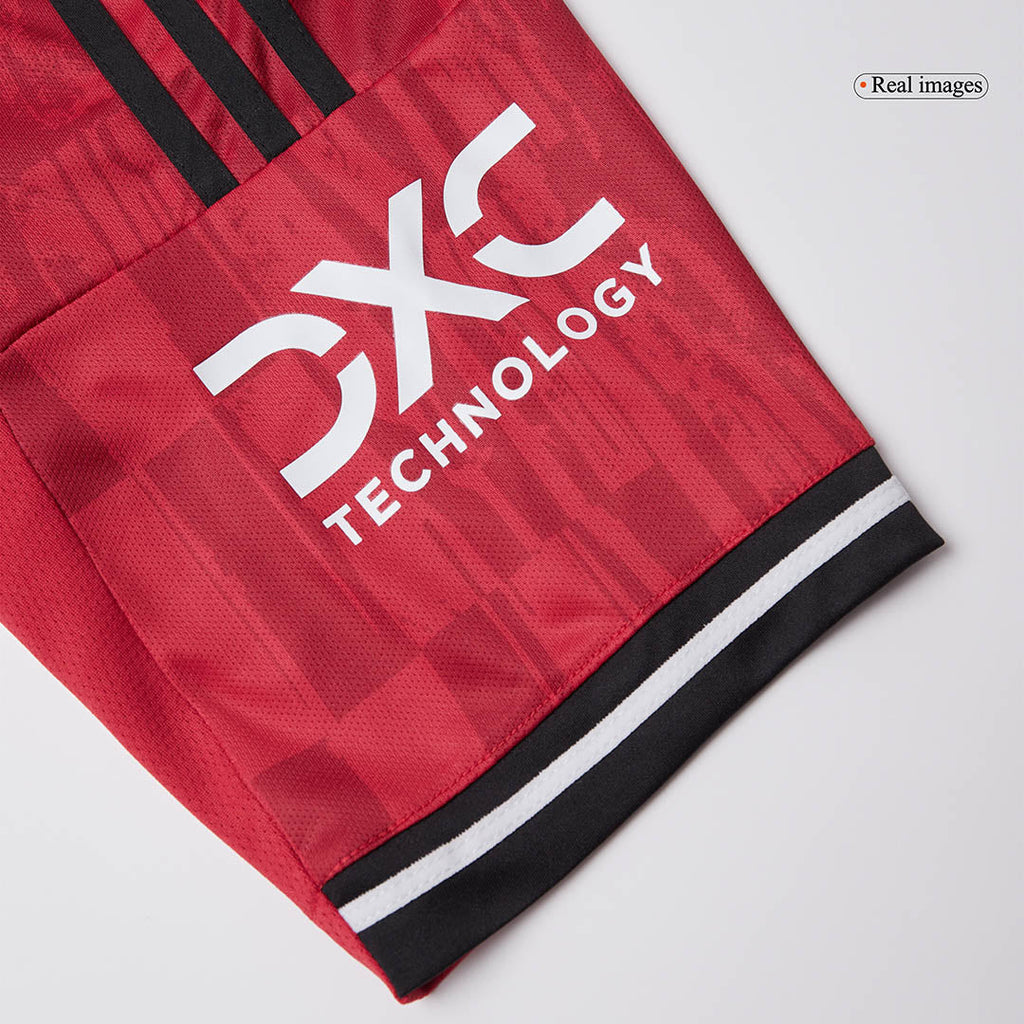 Soccer Kits B.FERNANDES #8 Manchester United Home Soccer Jersey 2025/26 Red