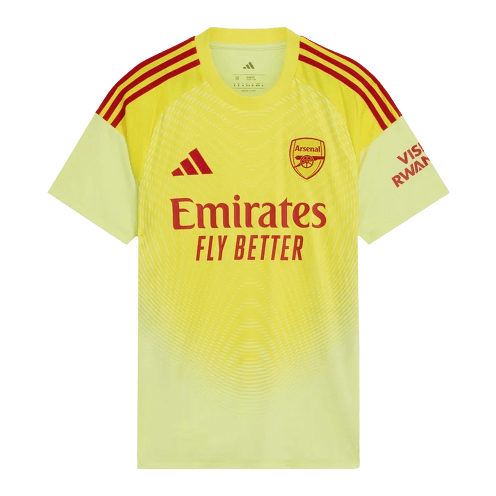 Soccer Kits Arsenal Goalkeeper Soccer Jersey 2025/26 Yellow
