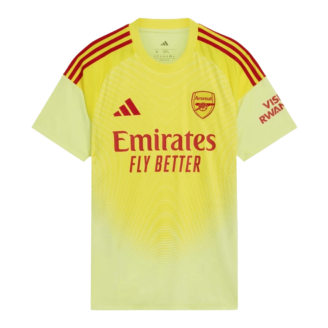 Soccer Kits Arsenal Goalkeeper Soccer Jersey 2025/26 Yellow