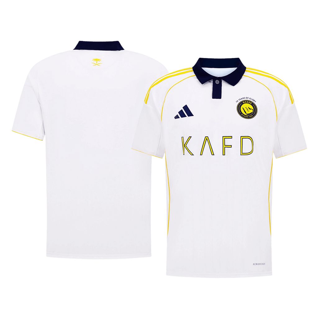 Soccer Kits Al Nassr Third Away Soccer Jersey 2025/26 White