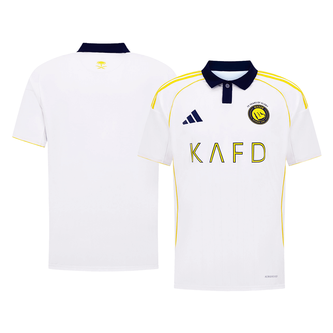 Soccer Kits Al Nassr Third Away Soccer Jersey 2025/26 White
