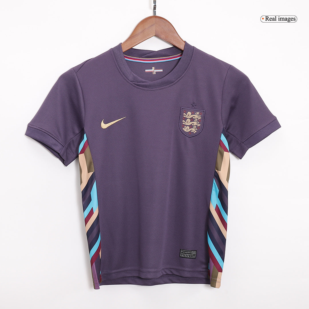 Maillot de football extérieur Angleterre pour enfant (maillot + short) Euro 2024