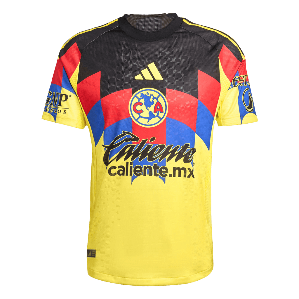 Soccer Kits Authentic Club America Home Soccer Jersey 2025/26 Yellow