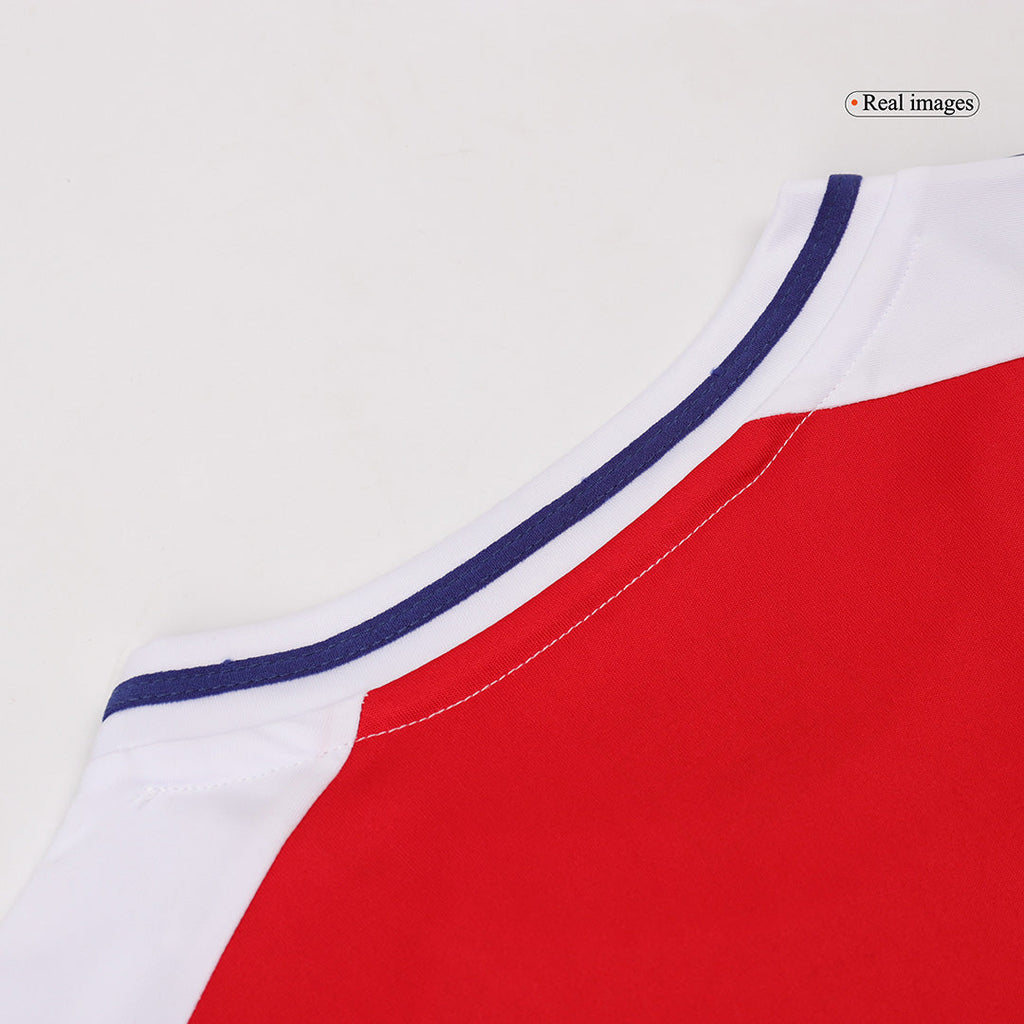 Kits de fútbol RICE #41 Arsenal Home Soccer Jersey 2024/25 Rojo