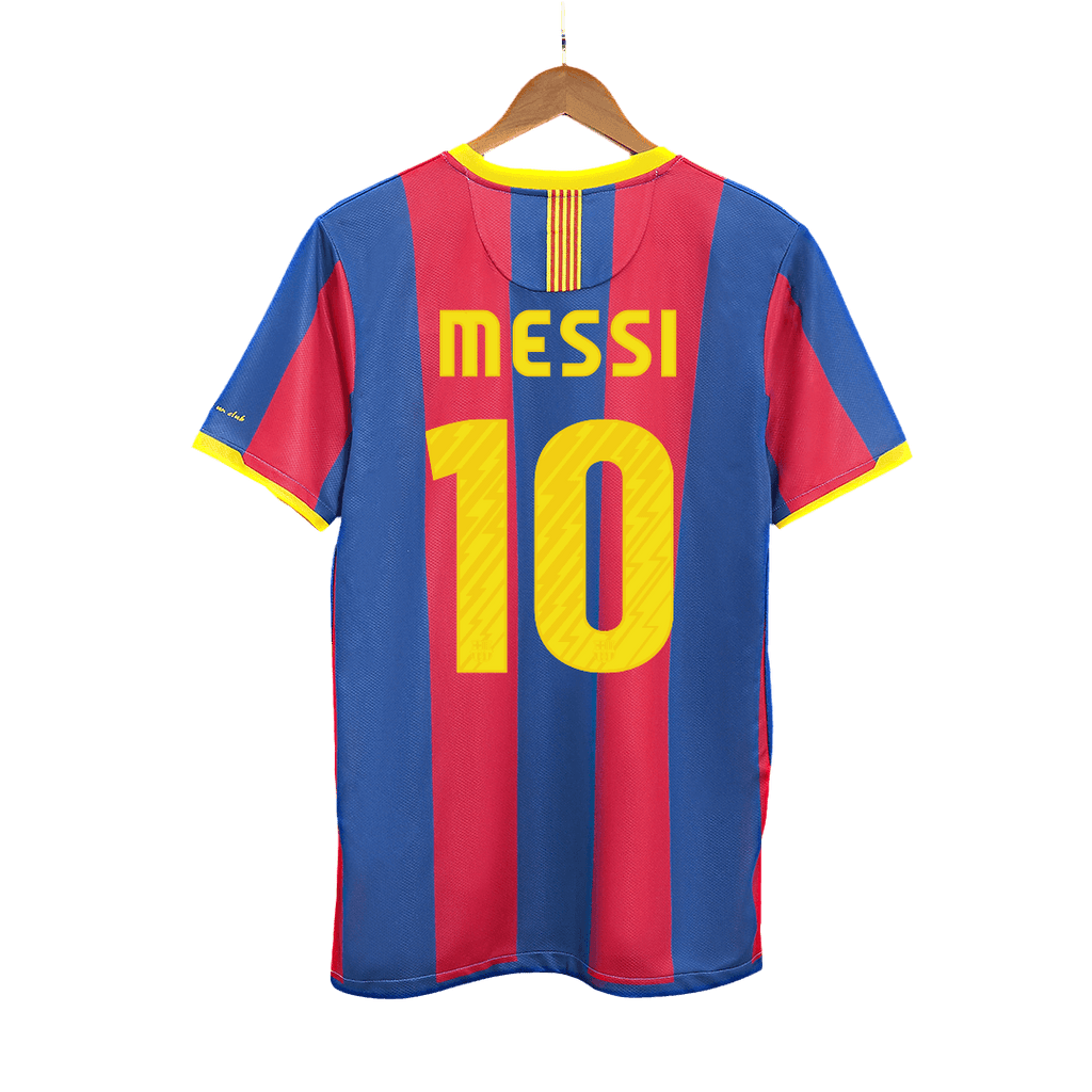 Camiseta de fútbol retro Messi #10 2010/11 del Barcelona