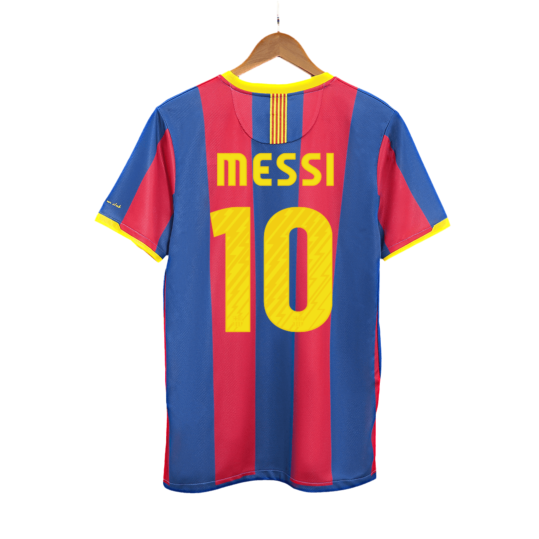 Camiseta de fútbol retro Messi #10 2010/11 del Barcelona