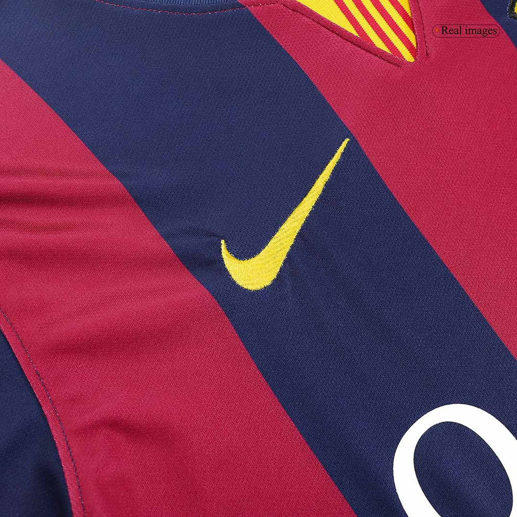 Kits de fútbol Retro SUÁREZ #9 2014/15 Camiseta de fútbol local de Barcelona