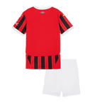 Kit de fútbol para niños: Camiseta de local del AC Milan (camiseta y pantalones cortos) 2024/25