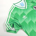 Camiseta de fútbol retro de visitante de Alemania 1988/90