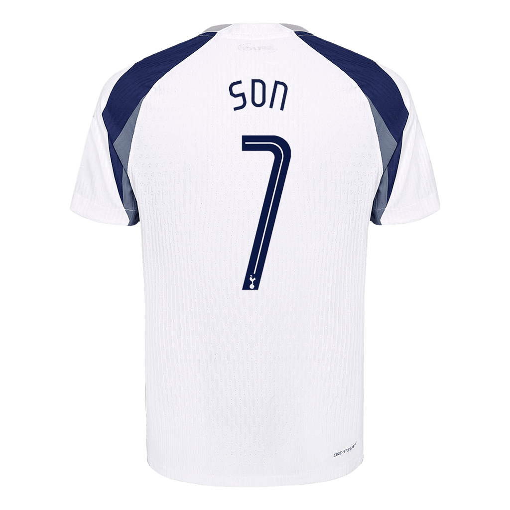 Soccer Kits Authentic SON #7 Tottenham Hotspur Home Soccer Jersey 2025/26 White - UCL