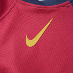 Maillot de football domicile Barcelone X Coldplay pour enfant (maillot + short) 2024/25 rouge et bleu