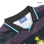 Camiseta de fútbol retro de visitante del Inter de Milán 1997/98