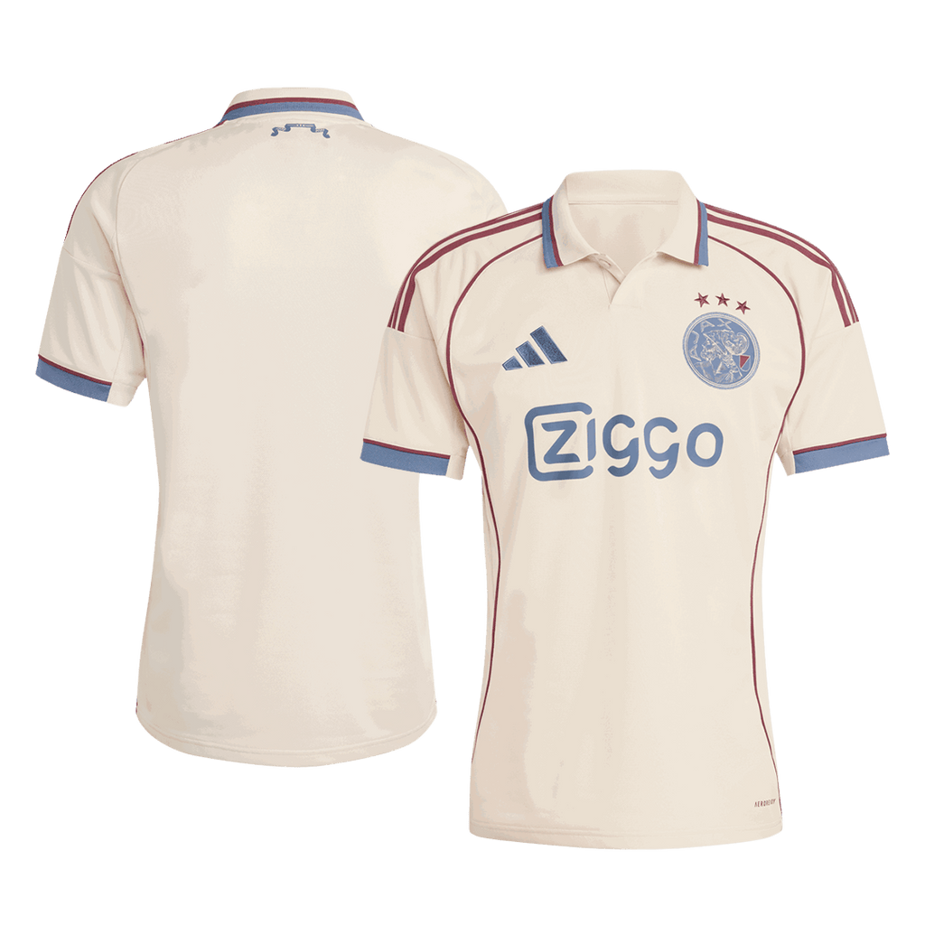 Soccer Kits Ajax Third Away Soccer Jersey 2025/26 White