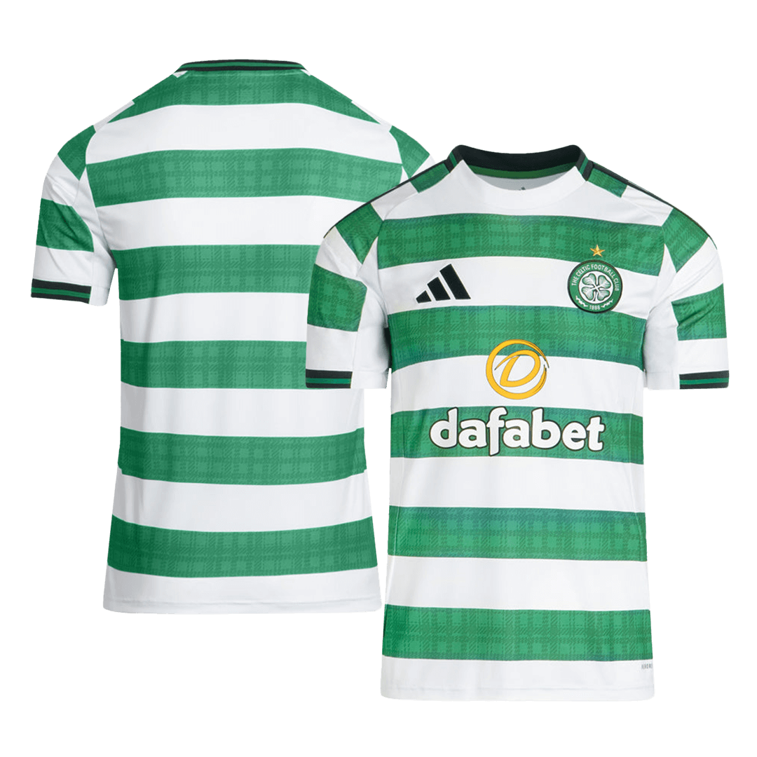 Soccer Kits Celtic Home Soccer Jersey 2025/26 Green&White