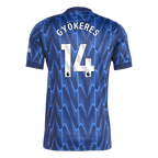 Kits de football GYÖKERES #14 Arsenal Maillot de football extérieur 2025/26 Bleu