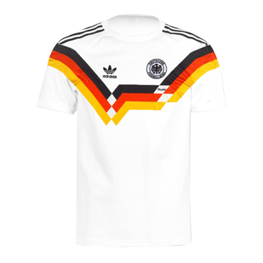 Kits de fútbol Retro 1990 Alemania Camiseta de fútbol local