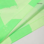 Soccer Kits Barcelona Third Away Football Shirt 2024/25 Green - UCL (Spotify Logo Without Text)