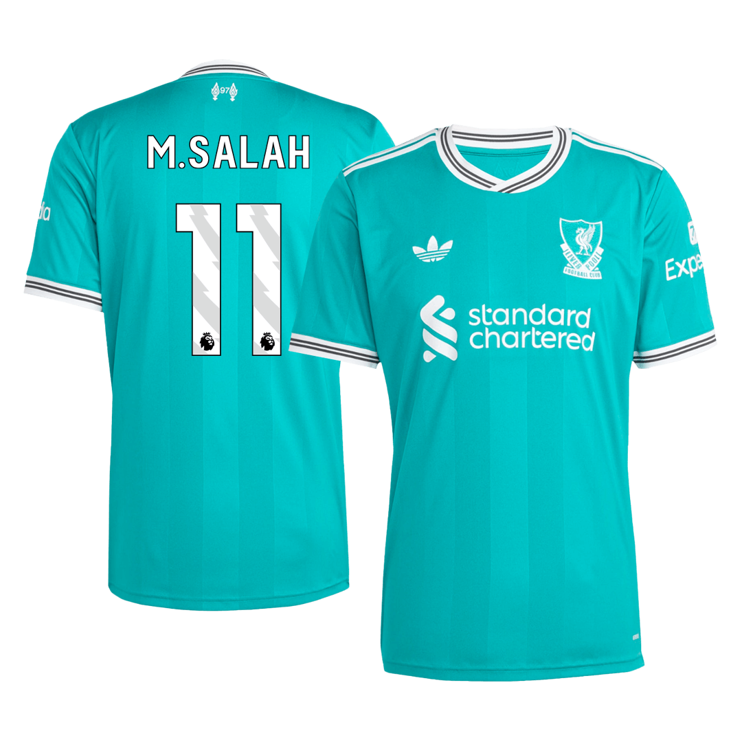 Maillot de football extérieur Liverpool M.SALAH #11 Third 2025/26