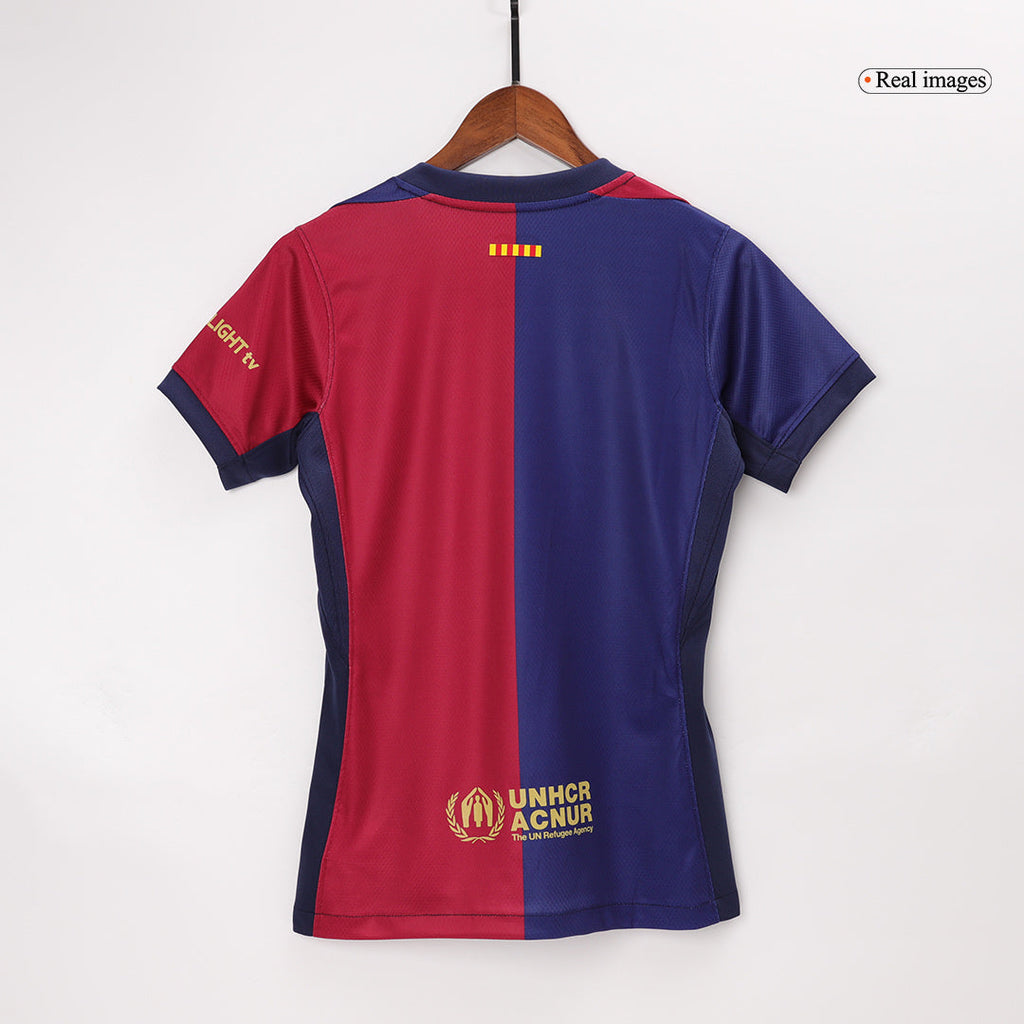 Camiseta de fútbol local del Barcelona para mujer 2024/25