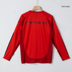 Soccer Kits Bayern Munich Home Long Sleeve Soccer Jersey 2024/25