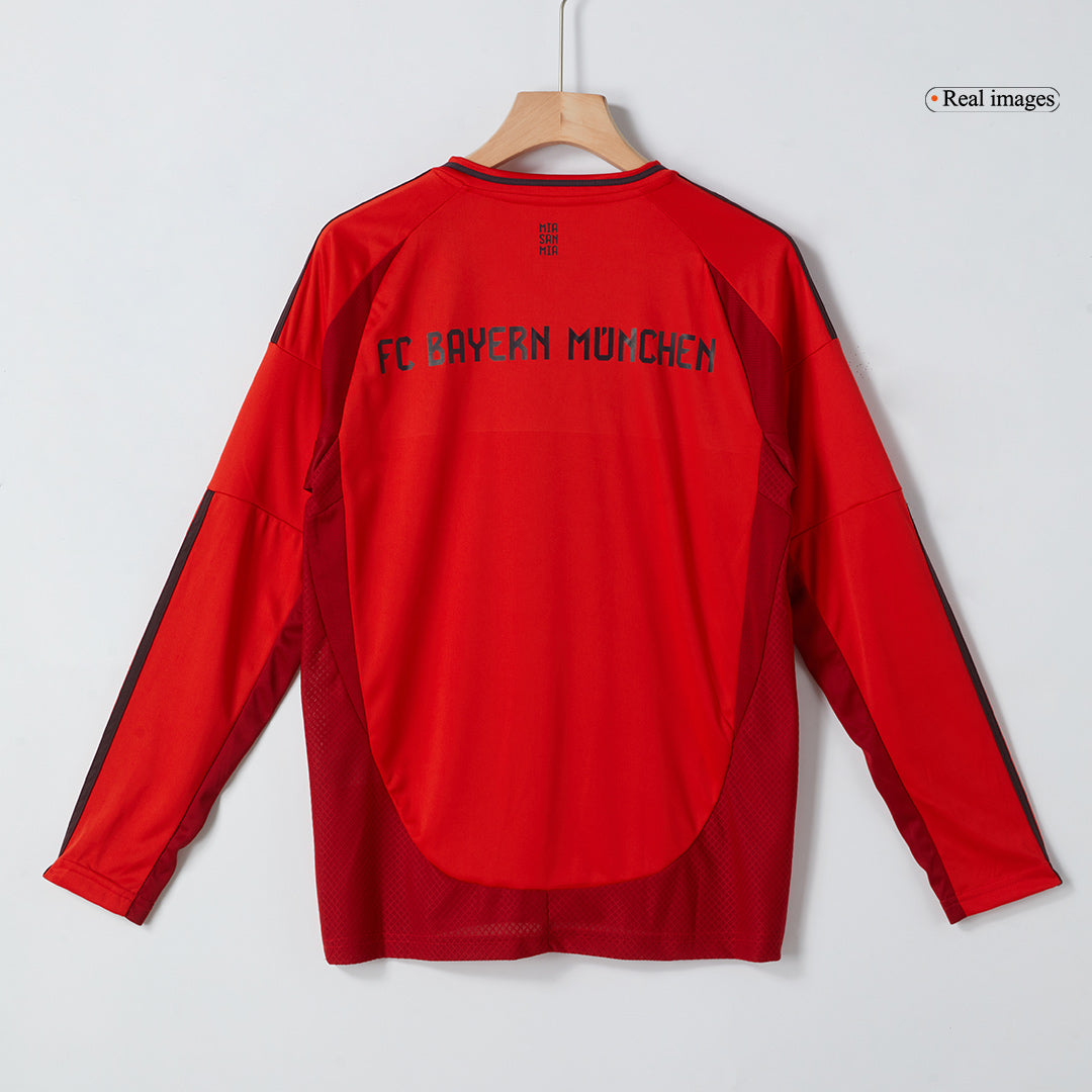 Soccer Kits Bayern Munich Home Long Sleeve Soccer Jersey 2024/25