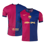 Soccer Kits Authentic Barcelona X Travis Scott Home Soccer Jersey 2024/25 Red&Blue
