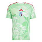 Maillot de football extérieur Italie 2025 vert pour homme - Championnat d'Europe féminin