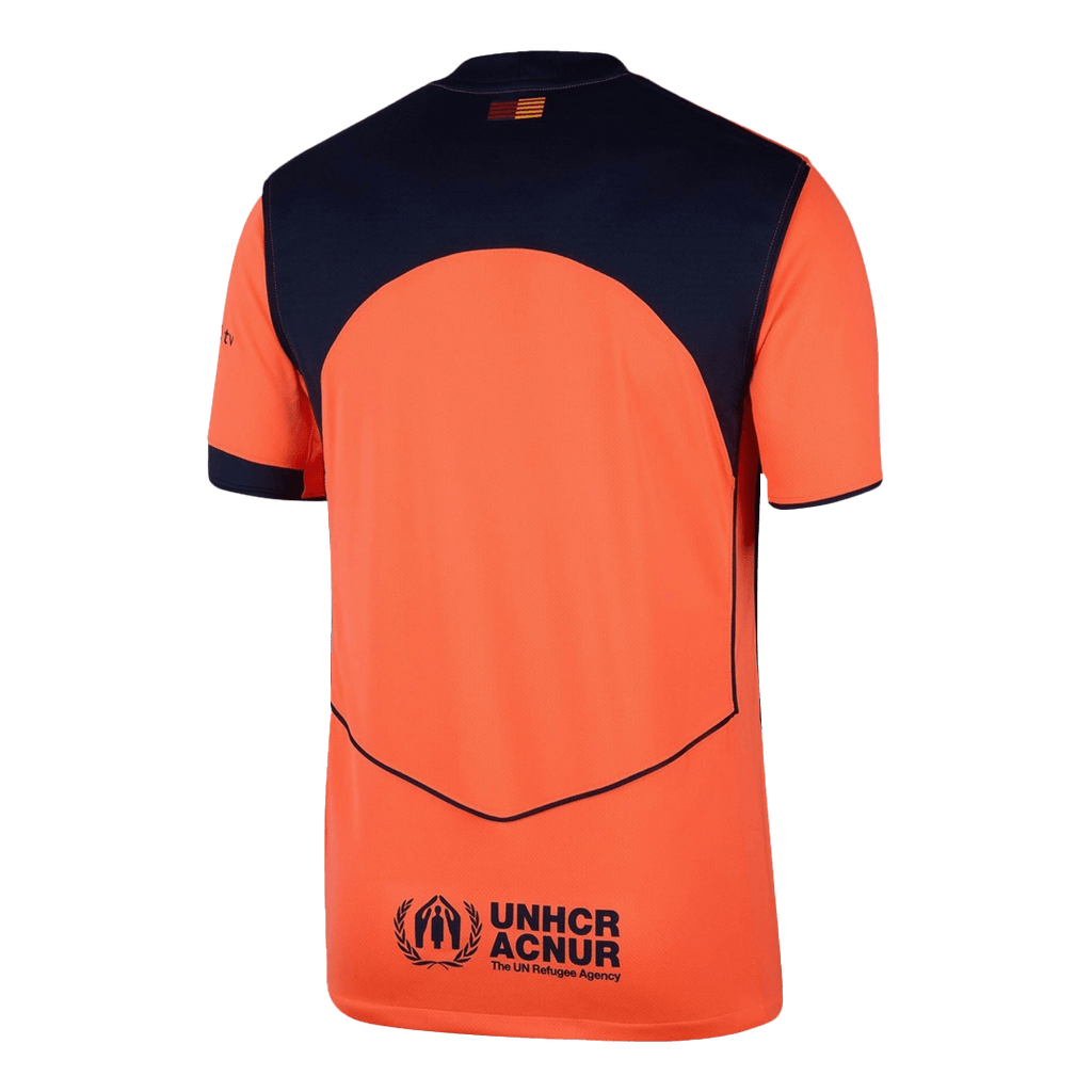 Soccer Kits Barcelona Third Away Soccer Jersey 2025/26 Orange