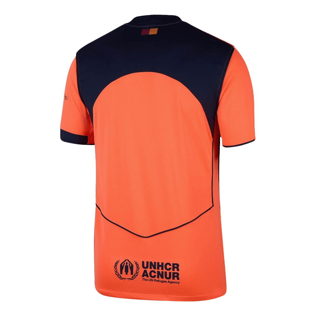Soccer Kits Barcelona Third Away Soccer Jersey 2025/26 Orange