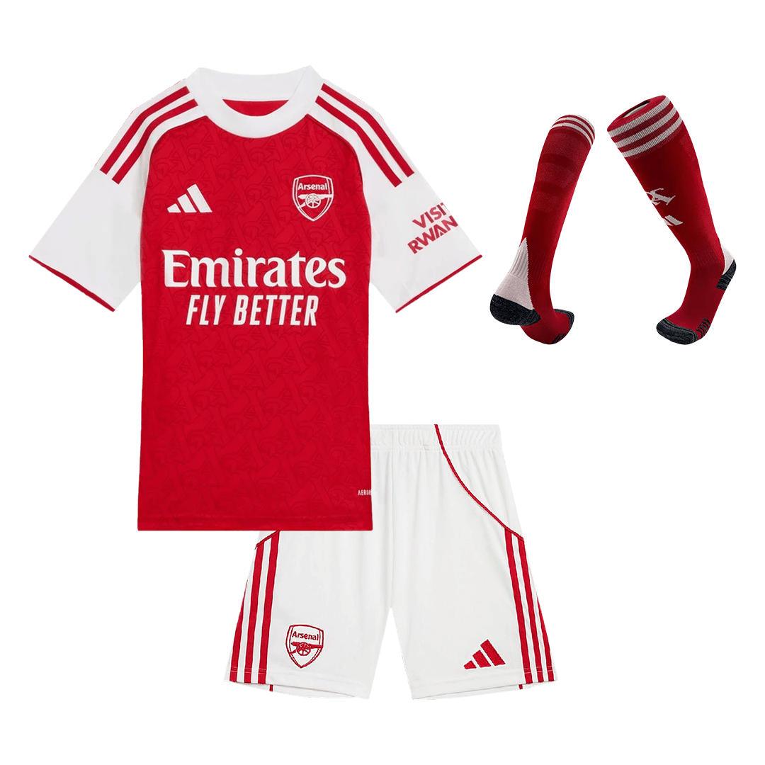 Maillot de football Arsenal Domicile Enfant (Maillot + Short + Chaussettes) 2025/26 Rouge