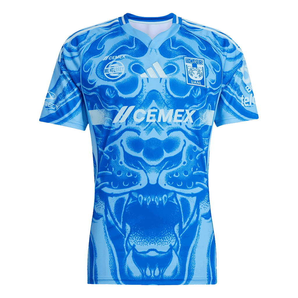 Kits de fútbol Tigres UANL Camiseta de fútbol de visitante 25/26 Azul
